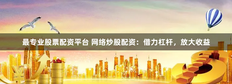 最专业股票配资平台 网络炒股配资：借力杠杆，放大收益